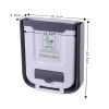 Collapsible Wall-Mounted Kitchen Trash Can – Hanging Plastic Garbage Bin for Cabinet Doors