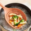 Nylon Slotted Strainer Spoon – Heat Resistant Food Grade Spoon for Draining Dumplings, Noodles & Fried Foods