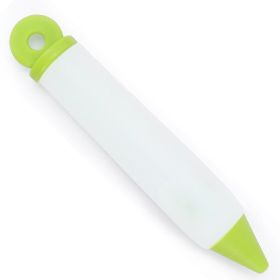 Food Decorating Pen with Nozzle – Icing and Piping Tool for Cupcakes, Chocolate, Cream & Desserts (Color: Green)