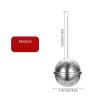 Stainless Steel Spice Ball Infuser – 304 Grade Tea & Seasoning Filter for Soups and Stews