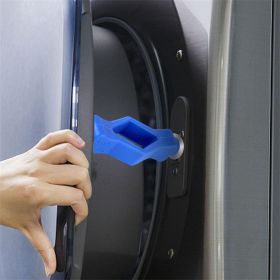 Front Load Washer Door Prop, Venting Accessory to Keep Washer Door Open for Airflow and Odor Prevention (Color: Blue)
