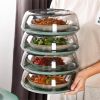 Transparent Insulated Food Cover – Dome Lid for Tabletop Protection from Dust, Insects, and Heat Retention