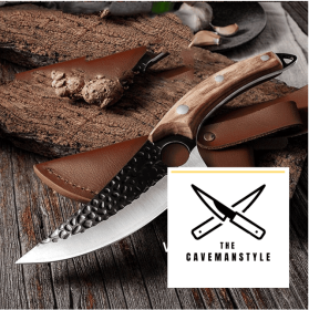 Precision Boning Knife – Small Scimitar for Skinning & Deboning Meat, Fish & Poultry (Style: B)