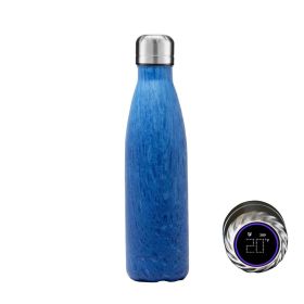 Aquaala Smart UV Water Bottle with Temperature Display Cap – Self-Cleaning & BPA-Free (Color: RAIN # 9)