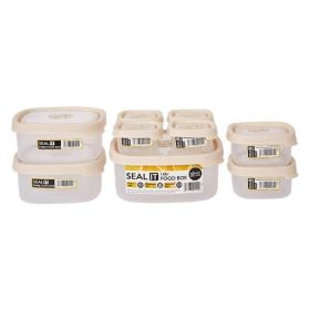 Food Storage Container Set with Easy Locking Lids, Leak-Resistant Reusable Containers for Meal Prep and Pantry Storage (Type: Food Storage, Color: White)