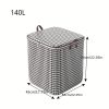 Foldable Fabric Storage Bag – Large Waterproof Organizer for Clothes & Quilts