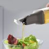 500ml Oil & Vinegar Dispenser – Auto-Open, Leak-Proof Glass Bottle for Kitchen Use