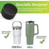 2-Pack Silicone Bottle Bottom Sleeve – Protective Boot for Water Bottles
