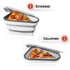 Silicone Foldable Pizza Slice Storage Box – Reusable Triangular Takeaway Container with Lid for Leftovers