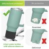 2-Pack Silicone Bottle Bottom Sleeve – Protective Boot for Water Bottles