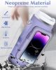 Water Bottle Carrier with Touchscreen Phone Pocket – Fits 40oz Tumblers
