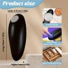 One-click automatic electric can opener + Manual Cork opener set, electric can opener for arthritis and the elderly - easy to use, smooth edges