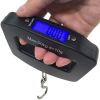 Portable Digital Luggage Scale – 50kg Capacity with LCD Display & Backlight for Travel & Fishing