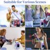 Water Bottle Carrier with Touchscreen Phone Pocket – Fits 40oz Tumblers