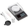 High-Precision 0.001g Digital Carat Scale – Milligram Jewelry & Lab Weighing Balance