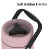 Healter 1.6 Litres Vacuum Insulated Food Flasks for Hot Food;  1600ml Stainless Steel Thermal Soup Container/ Food Jar with 2 inner boxes for Adult;
