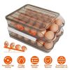 Stackable Egg Storage Box Egg Rack for Fridge