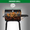 Charcoal Grill with Wheels for Outdoor Party Camping Picnic