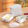 Reusable Refrigerator Storage Containers with Lids – Food-Safe Boxes for Fruits, Vegetables, Salads & Snacks