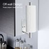 Adhesive Stainless Steel Paper Towel Holder – Under Cabinet or Wall Mount for Kitchen & Bathroom
