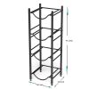 5 Gallon Water Jug Holder, Heavy Duty Steel, Storage Rack for Kitchen, Home, Office, Pantry