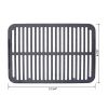 Portable Cast Iron BBQ Grill with Grate for Outdoor