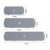 Plus Size Silicone Sink Splash Guard & Faucet Drying Mat – Anti-Slip Kitchen Counter Protector for Water Spills
