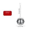 Stainless Steel Spice Ball Infuser – 304 Grade Tea & Seasoning Filter for Soups and Stews