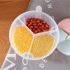 BPA-Free Cereal Storage Container with Lid – Large Airtight Food Storage Box with Compartment for Kitchen Pantry