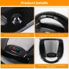 Electric Sandwich Maker Waffle Panini Press Grill with Removable Non-Stick Plates Double-Sided Heating Cool Touch Handle For Breakfast Steak Toaster B