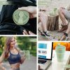 12oz Collapsible Silicone Travel Cup – Foldable Portable Mug for Hot & Cold Drinks, Leakproof & BPA-Free