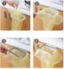 Door Bracket for Garbage Bag Kitchen Cabinet Trash Bag Hanger Can Be Hung Door Hanging Rack Garbage Bag Bracket