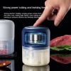 Mini Electric Garlic Masher – Rechargeable Food Chopper for Garlic, Onion, Ginger & Baby Food