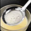 304 Stainless Steel Fat Skimmer Spoon – Fine Mesh Oil & Foam Strainer for Gravy, Soup, and Broth