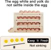 Rolling Egg Dispenser – Space-Saving Organizer for Refrigerator Storage