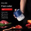 Mini Electric Garlic Masher – Rechargeable Food Chopper for Garlic, Onion, Ginger & Baby Food