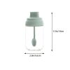 Glass Seasoning & Oil Set – Condiment Jar with Spoon and Oil Brush Bottle